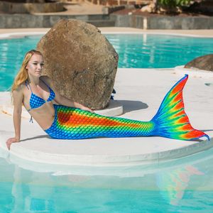 Mermaid tail Rainbow