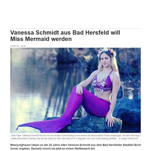 Vanessa Schmidt will become Miss Mermaid