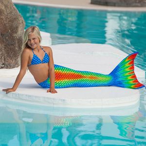 Mermaid tail Rainbow XS without monofin